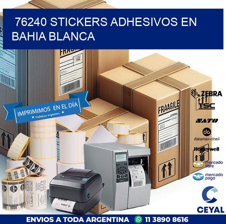 76240 STICKERS ADHESIVOS EN BAHIA BLANCA