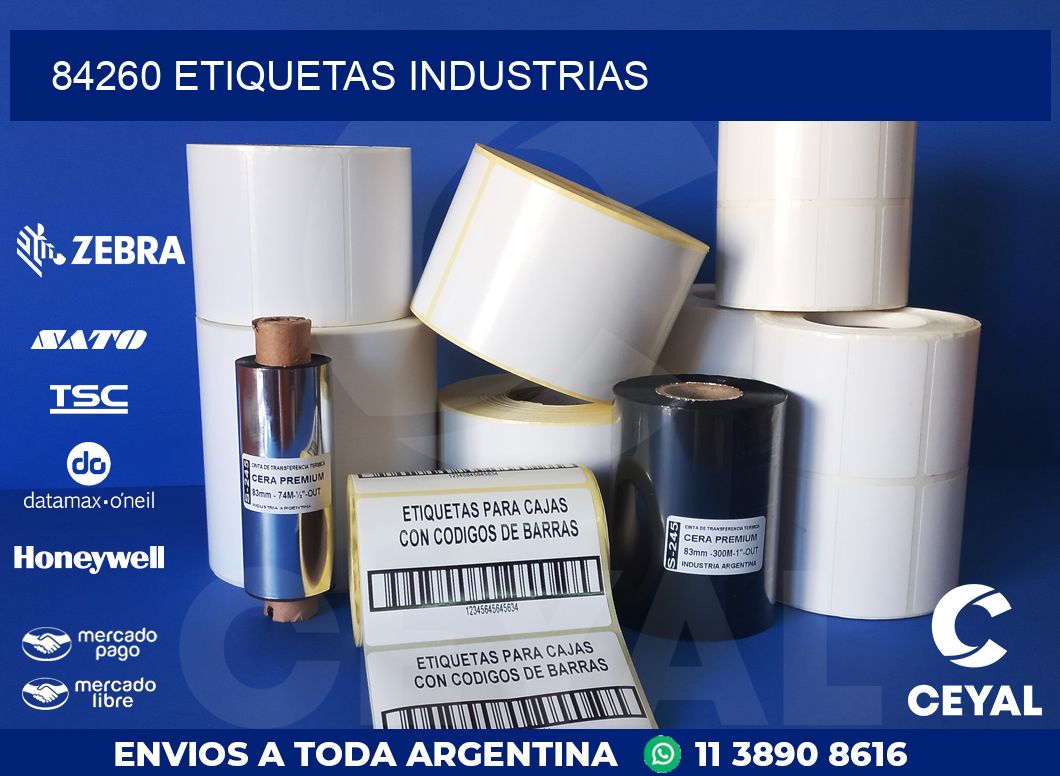 84260 ETIQUETAS INDUSTRIAS