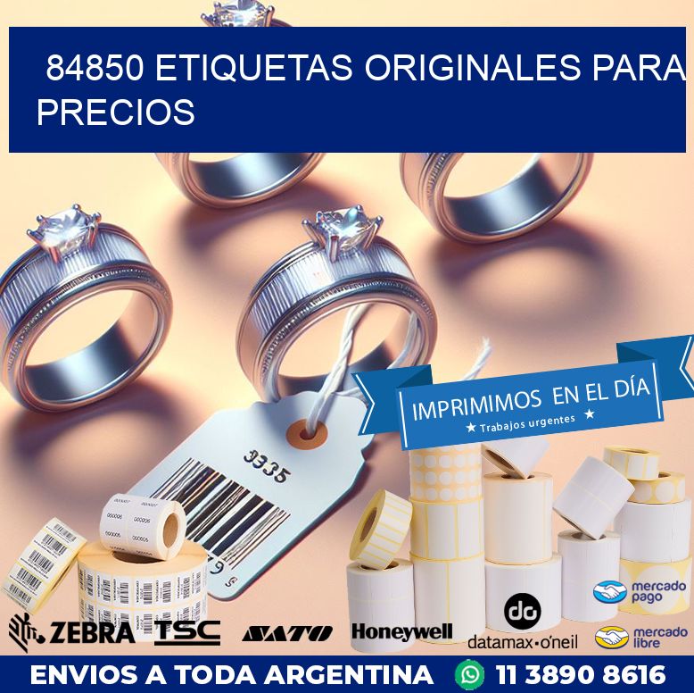 84850 ETIQUETAS ORIGINALES PARA PRECIOS