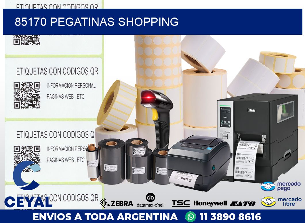 85170 PEGATINAS SHOPPING