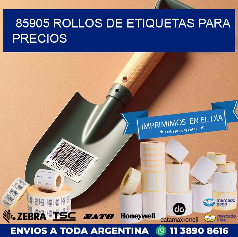 85905 ROLLOS DE ETIQUETAS PARA PRECIOS