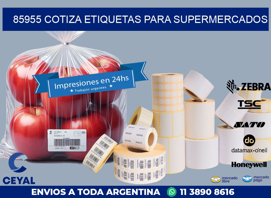 85955 COTIZA ETIQUETAS PARA SUPERMERCADOS