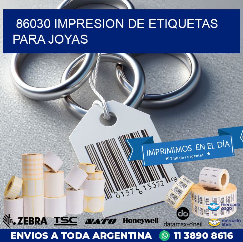 86030 IMPRESION DE ETIQUETAS PARA JOYAS