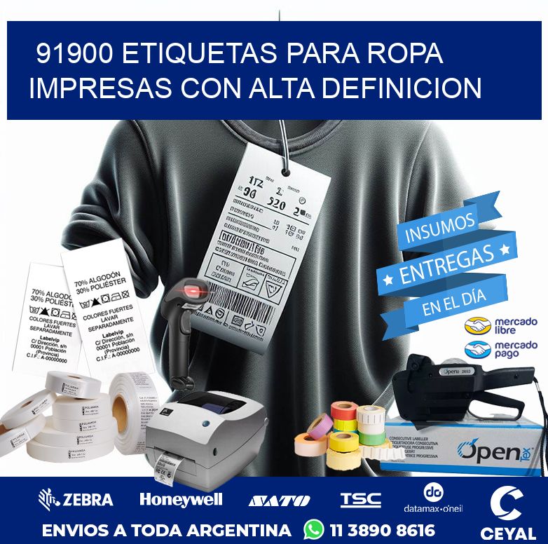 91900 ETIQUETAS PARA ROPA IMPRESAS CON ALTA DEFINICION