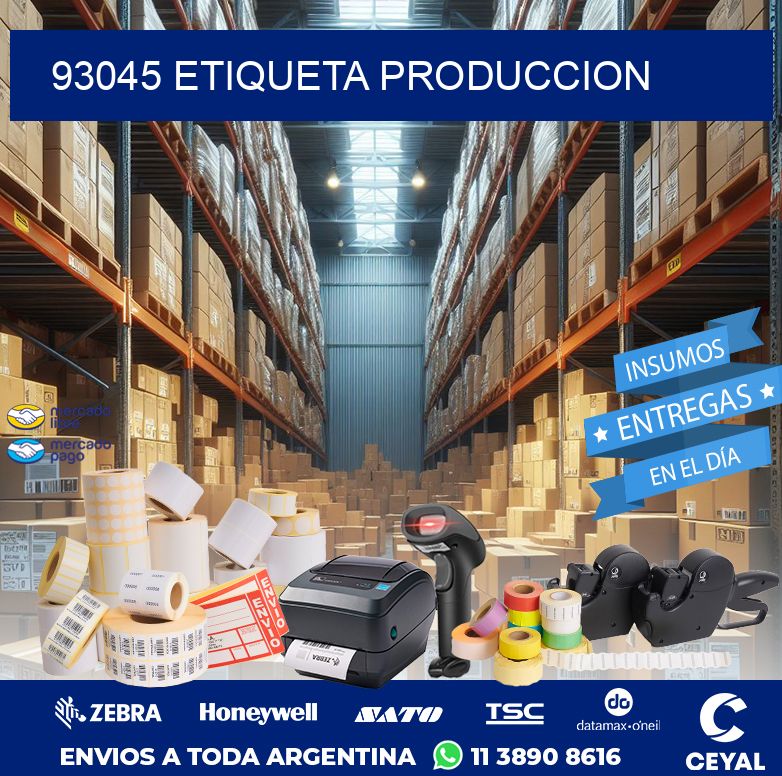 93045 ETIQUETA PRODUCCION