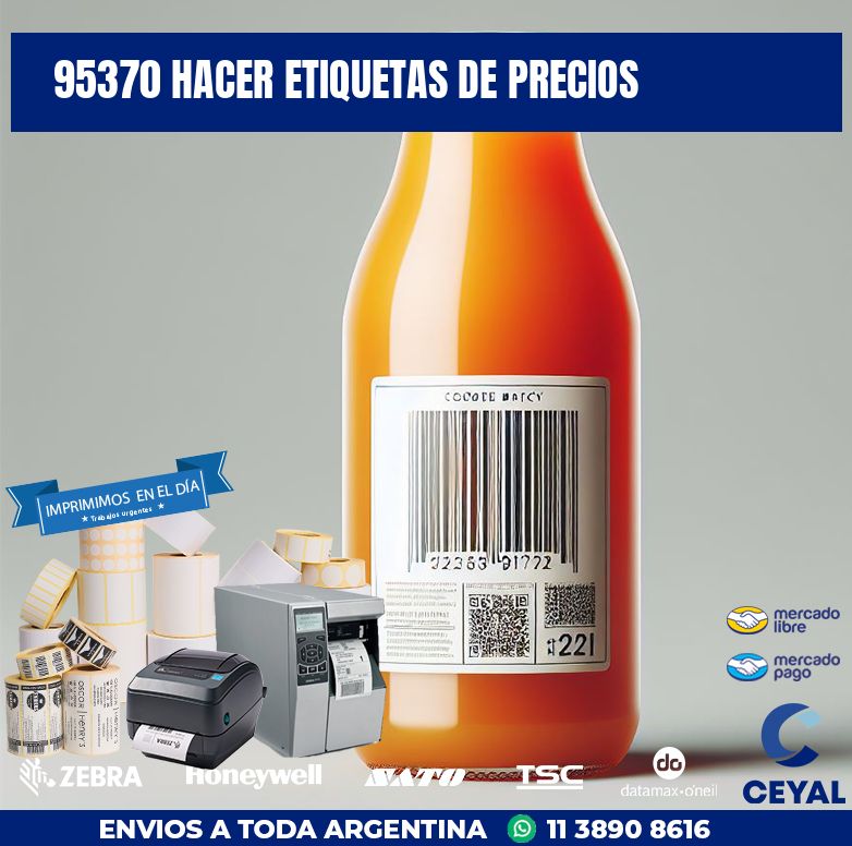 95370 HACER ETIQUETAS DE PRECIOS