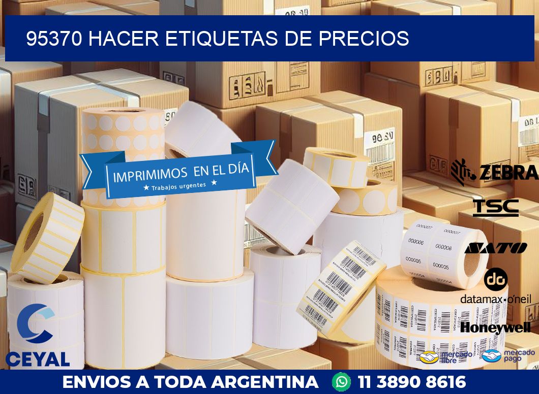 95370 HACER ETIQUETAS DE PRECIOS