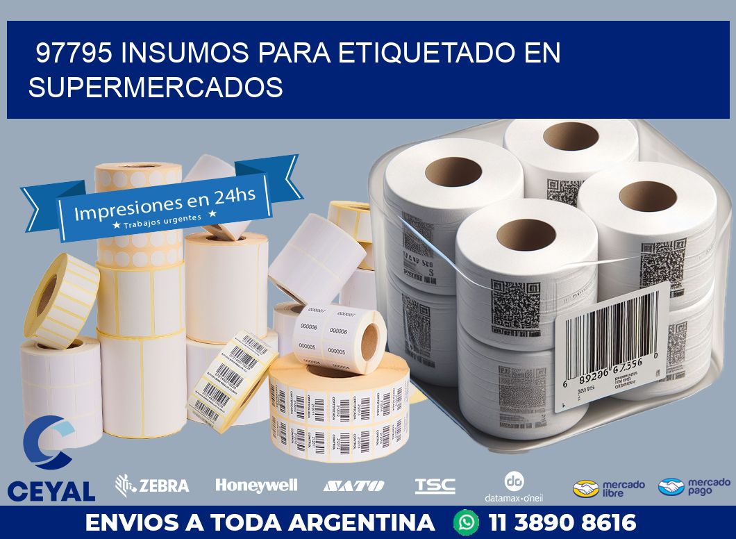 97795 INSUMOS PARA ETIQUETADO EN SUPERMERCADOS