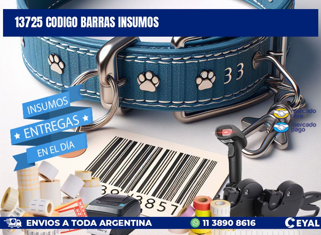 13725 CODIGO BARRAS INSUMOS