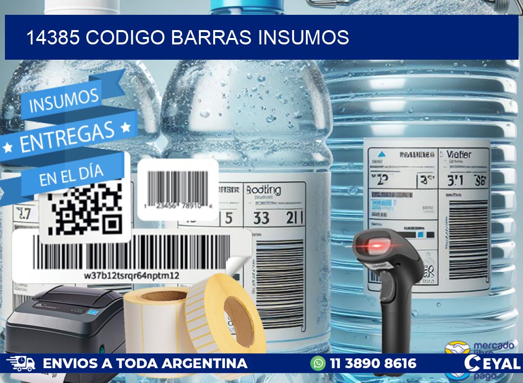 14385 CODIGO BARRAS INSUMOS