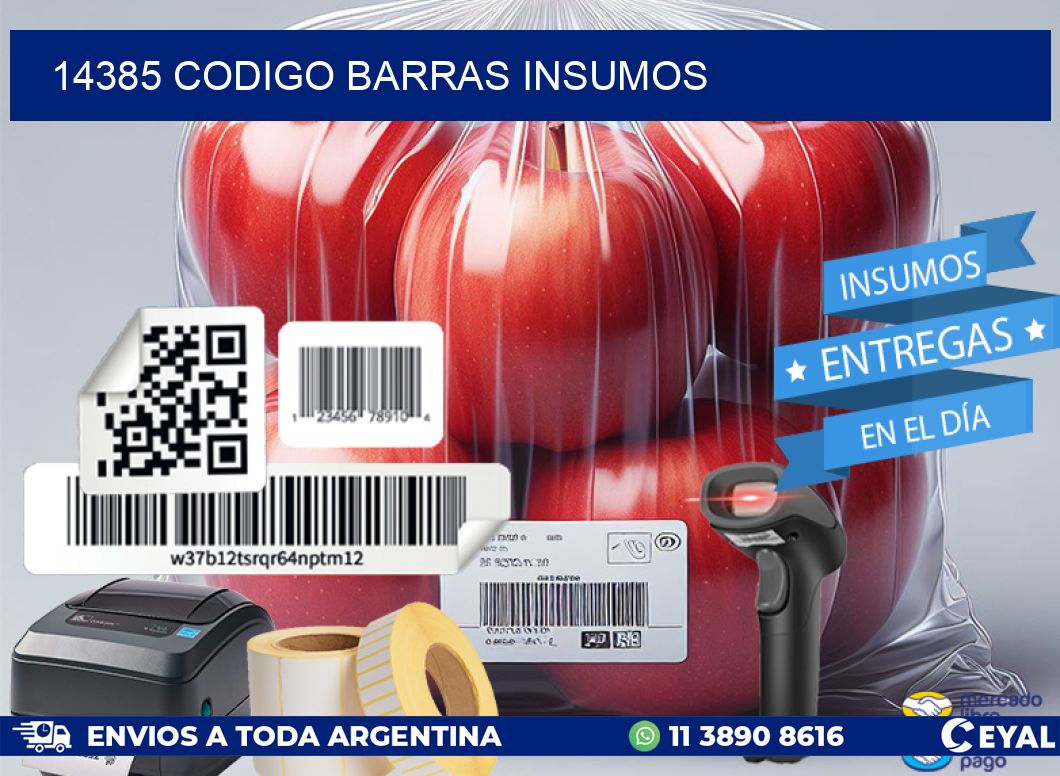 14385 CODIGO BARRAS INSUMOS