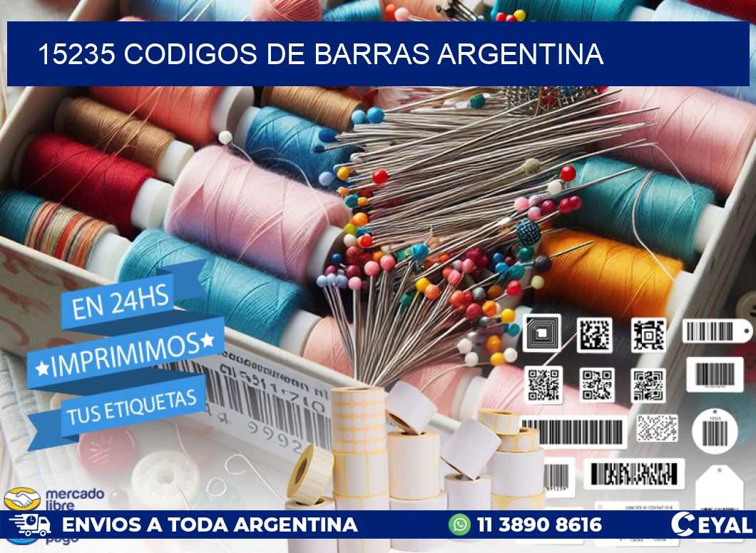 15235 CODIGOS DE BARRAS ARGENTINA