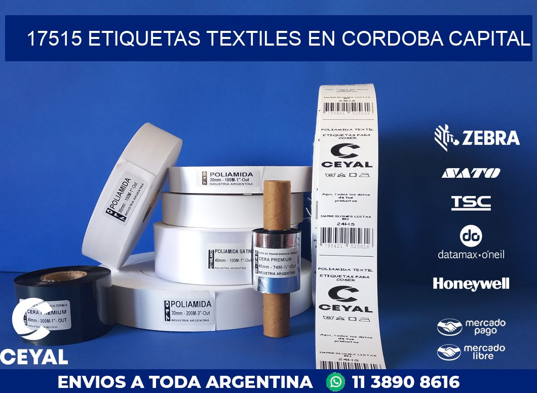 17515 ETIQUETAS TEXTILES EN CORDOBA CAPITAL