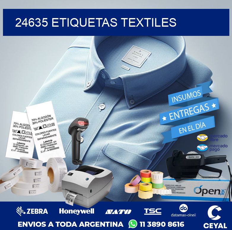 24635 ETIQUETAS TEXTILES