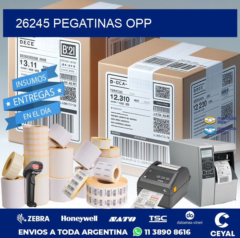 26245 PEGATINAS OPP