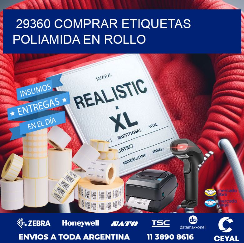 29360 COMPRAR ETIQUETAS POLIAMIDA EN ROLLO