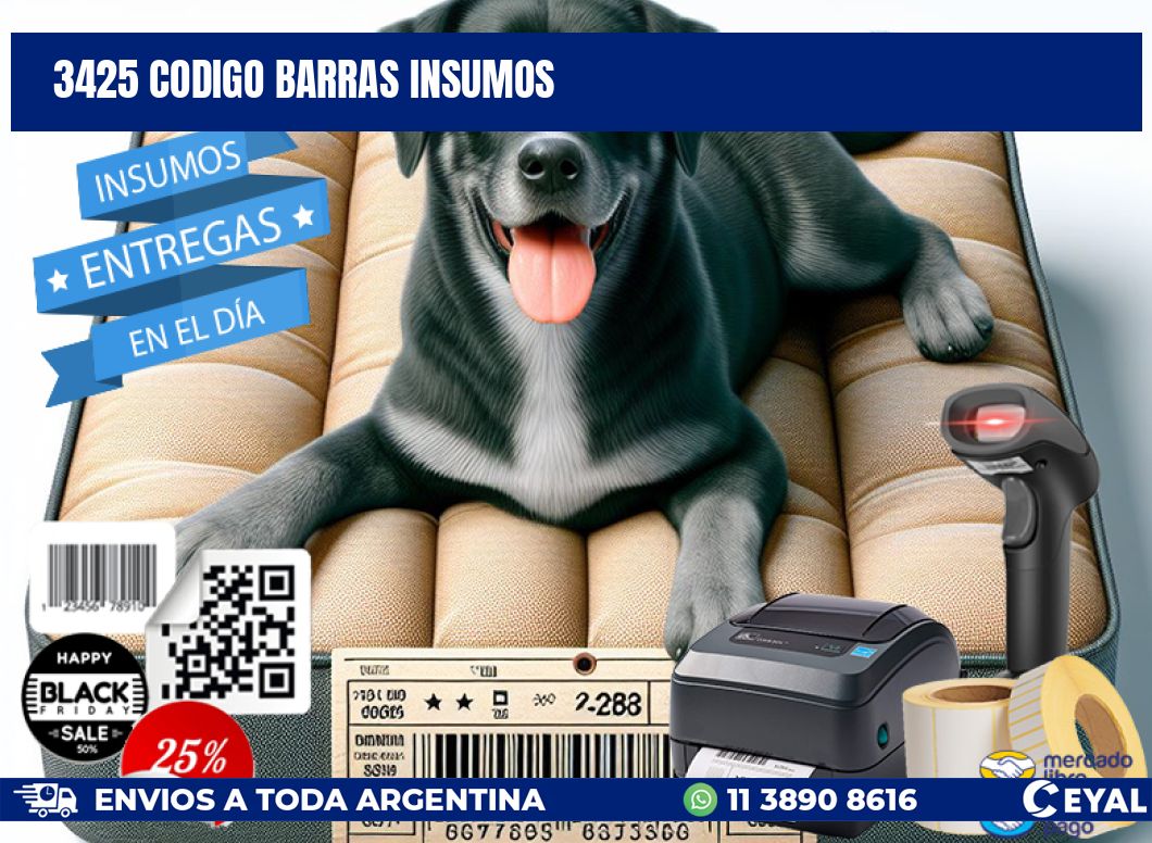 3425 CODIGO BARRAS INSUMOS