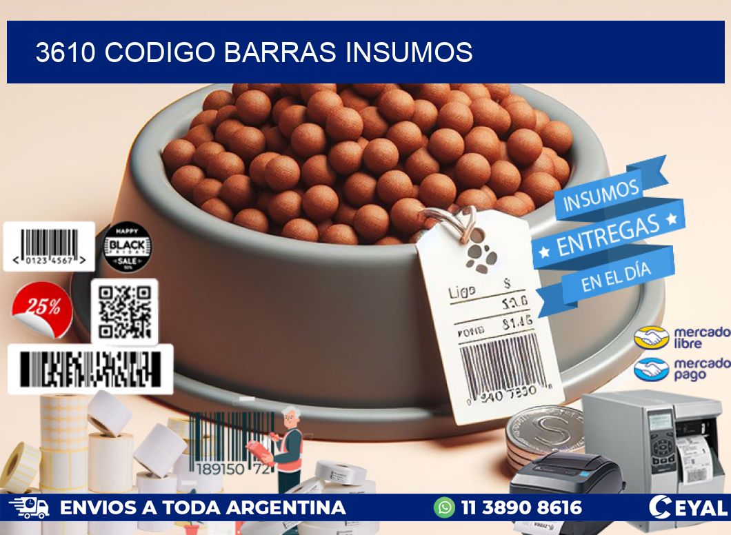 3610 CODIGO BARRAS INSUMOS