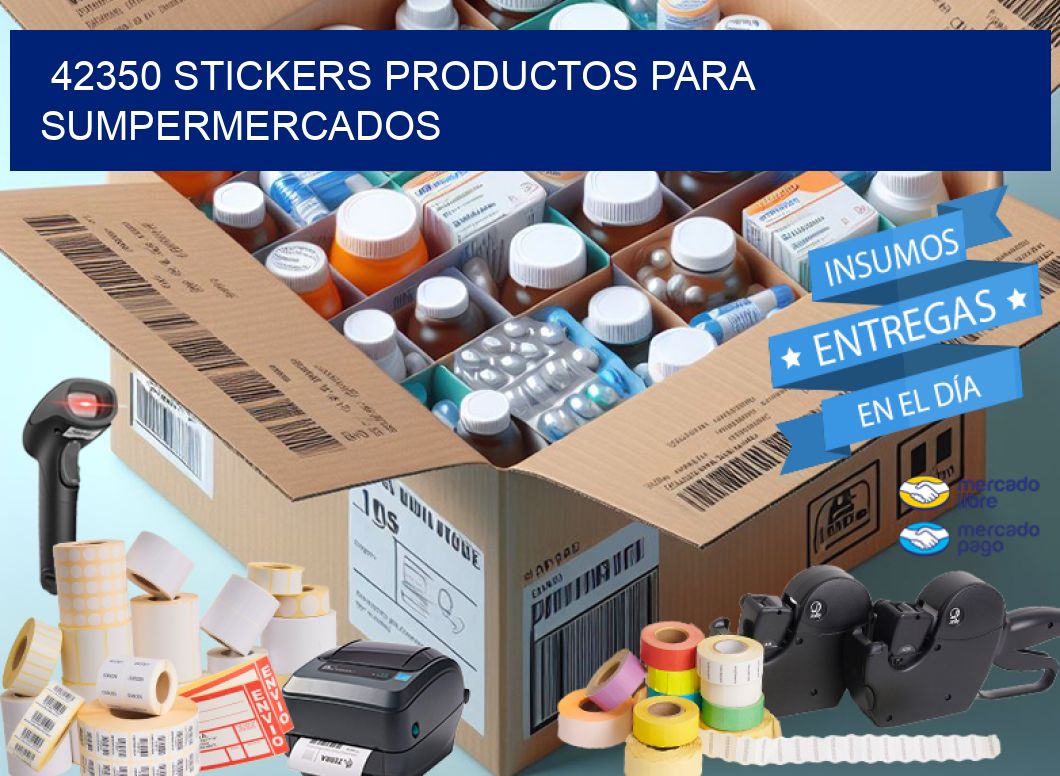 42350 STICKERS PRODUCTOS PARA SUMPERMERCADOS