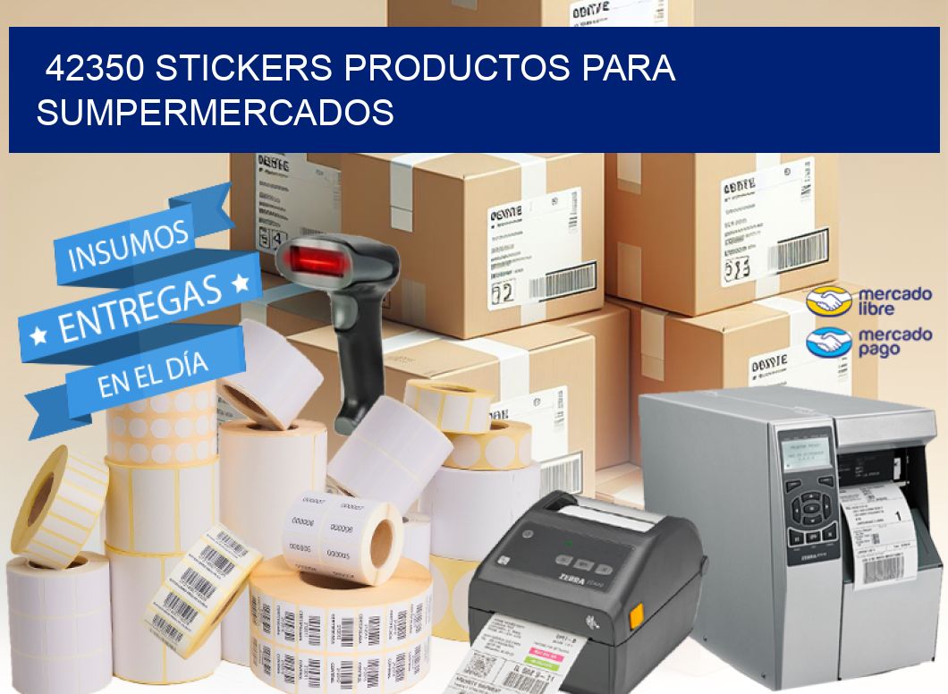 42350 STICKERS PRODUCTOS PARA SUMPERMERCADOS