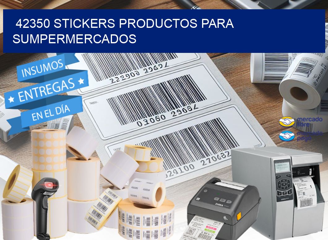 42350 STICKERS PRODUCTOS PARA SUMPERMERCADOS