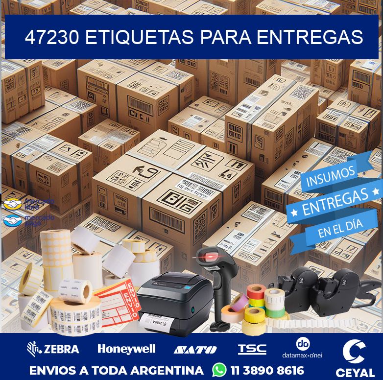 47230 ETIQUETAS PARA ENTREGAS