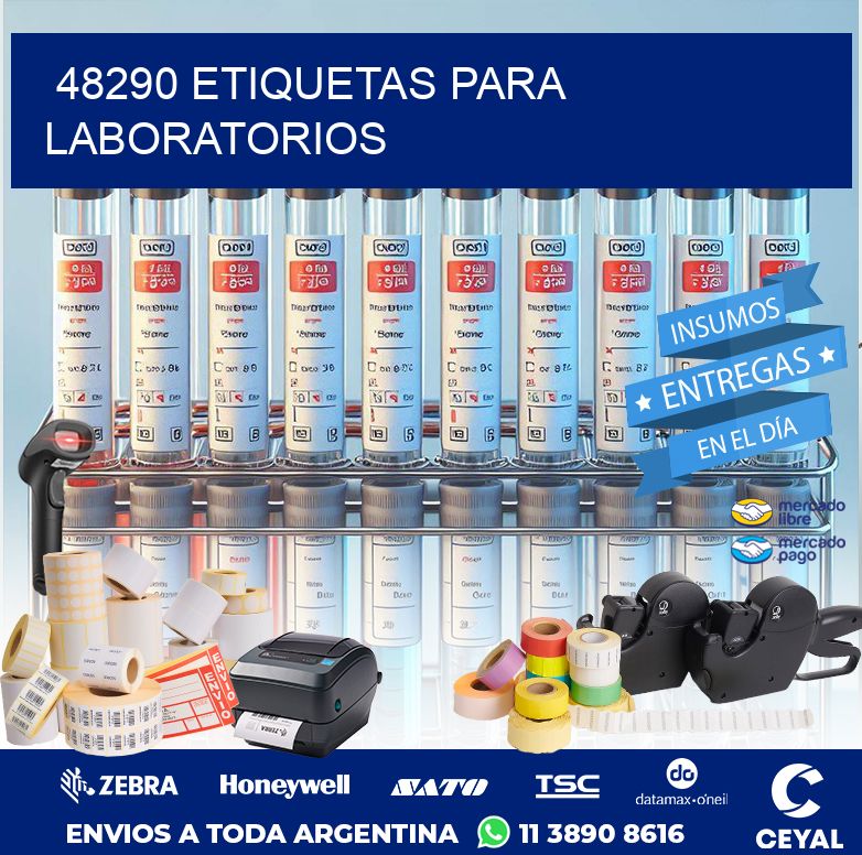 48290 ETIQUETAS PARA LABORATORIOS