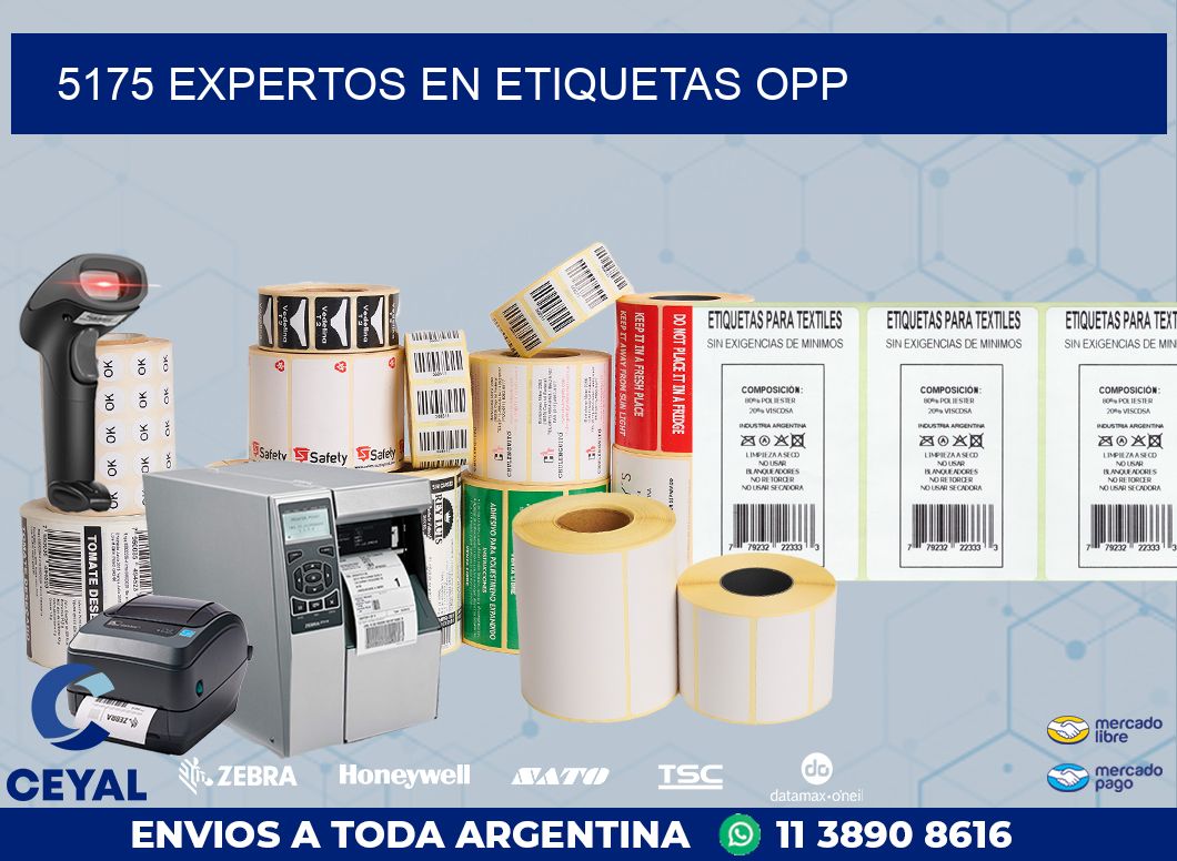 5175 EXPERTOS EN ETIQUETAS OPP