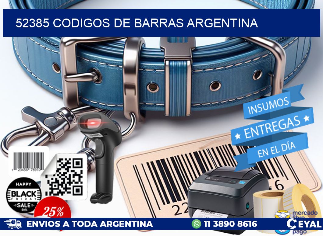 52385 CODIGOS DE BARRAS ARGENTINA