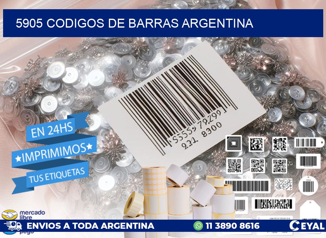 5905 CODIGOS DE BARRAS ARGENTINA