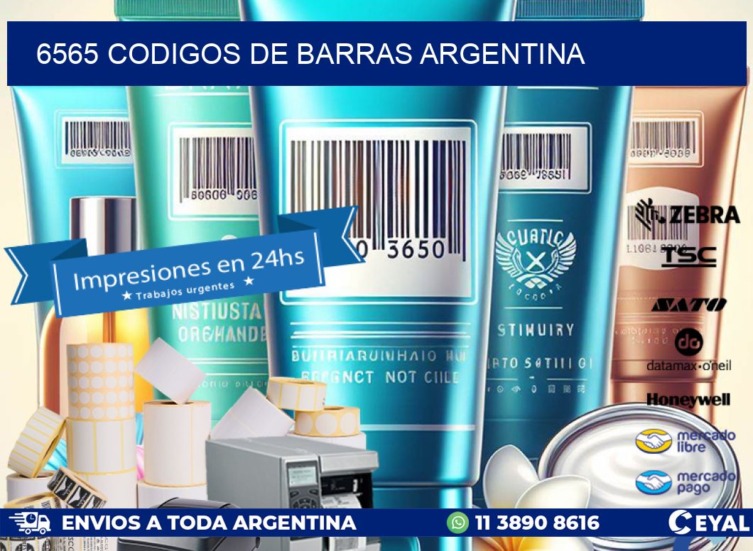 6565 CODIGOS DE BARRAS ARGENTINA