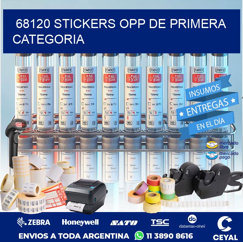 68120 STICKERS OPP DE PRIMERA CATEGORIA