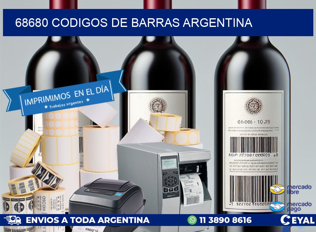 68680 CODIGOS DE BARRAS ARGENTINA