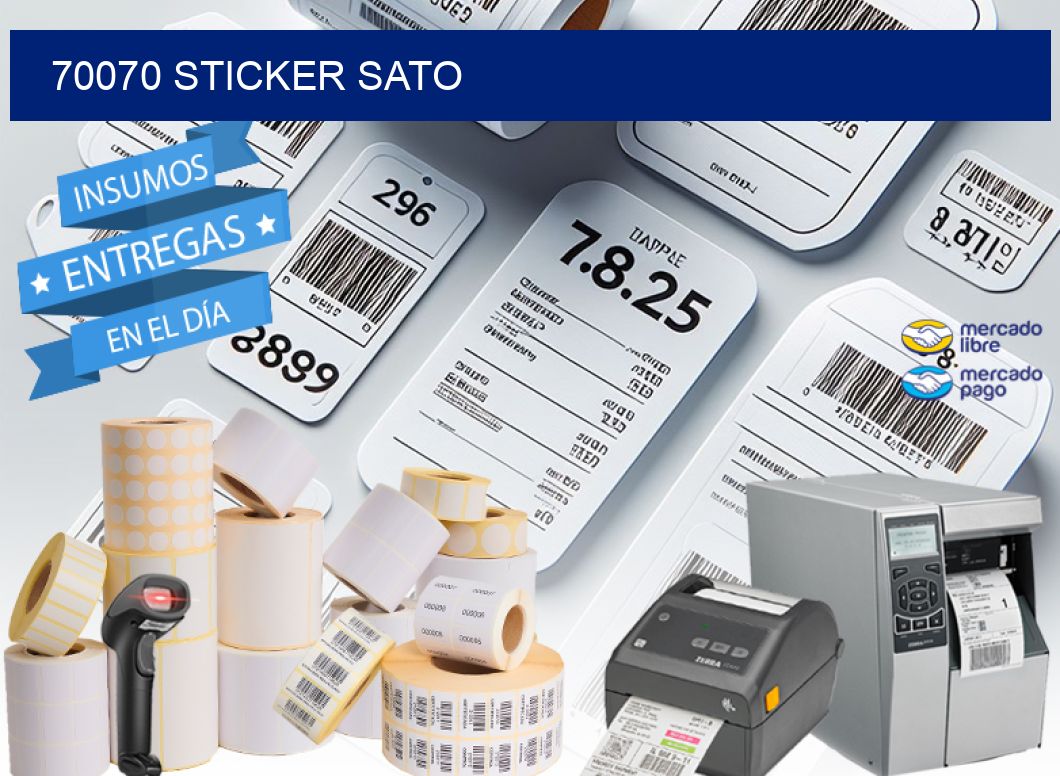 70070 sticker sato
