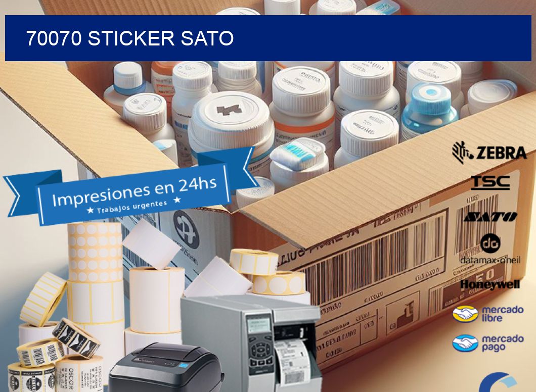 70070 sticker sato