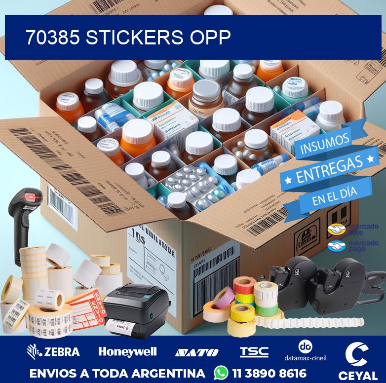 70385 STICKERS OPP