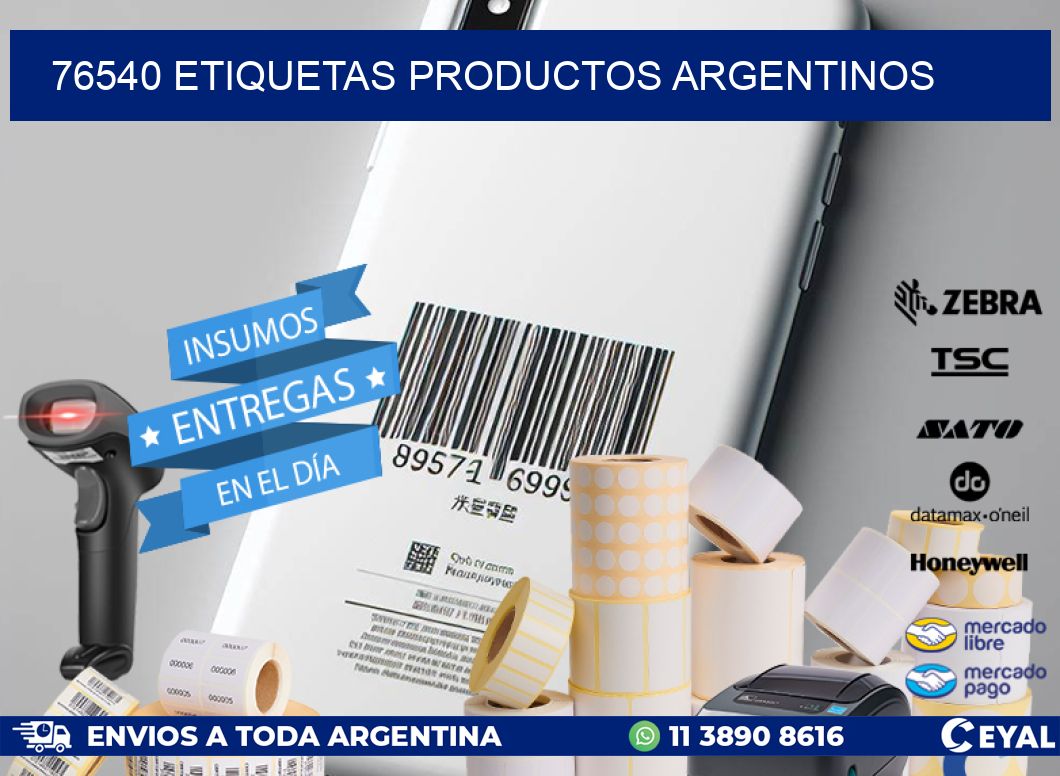 76540 etiquetas productos argentinos