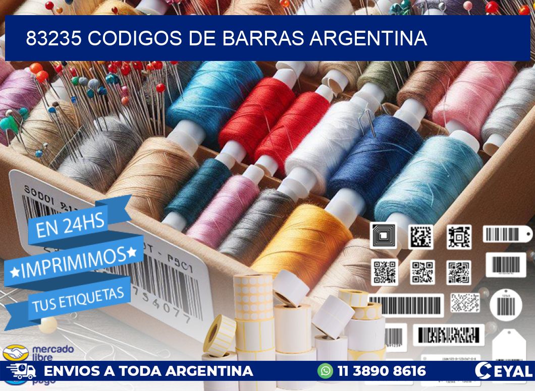 83235 CODIGOS DE BARRAS ARGENTINA