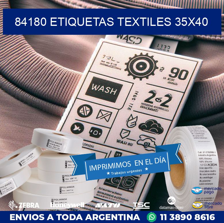 84180 ETIQUETAS TEXTILES 35X40