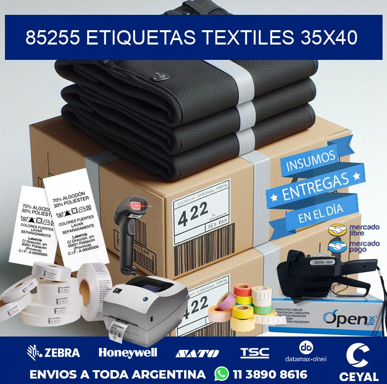 85255 ETIQUETAS TEXTILES 35X40