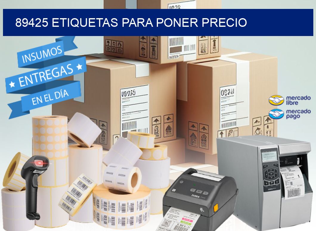 89425 ETIQUETAS PARA PONER PRECIO