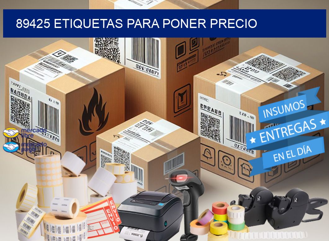 89425 ETIQUETAS PARA PONER PRECIO