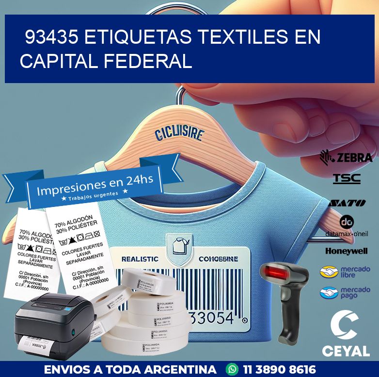 93435 ETIQUETAS TEXTILES EN CAPITAL FEDERAL