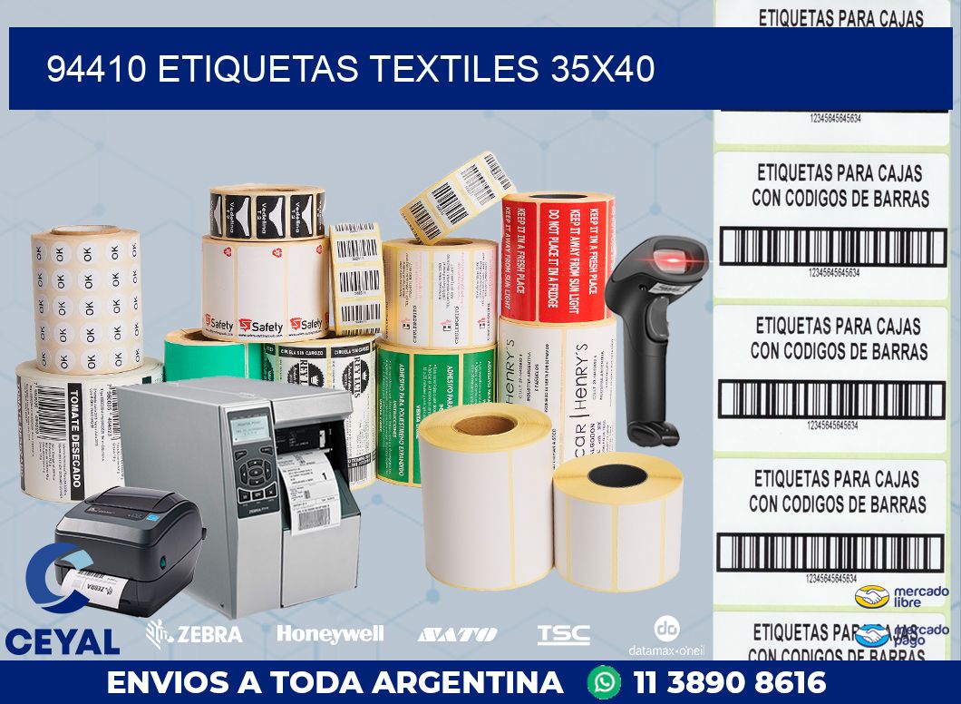 94410 ETIQUETAS TEXTILES 35X40