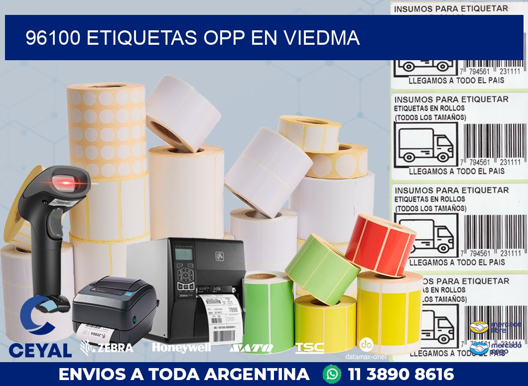 96100 ETIQUETAS OPP EN VIEDMA