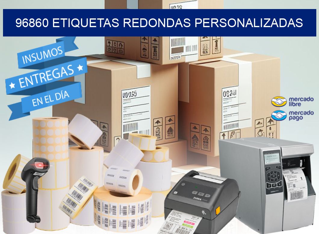96860 ETIQUETAS REDONDAS PERSONALIZADAS