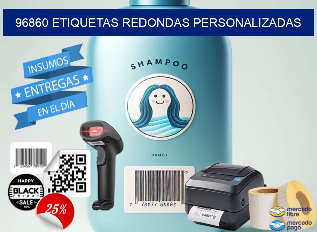 96860 ETIQUETAS REDONDAS PERSONALIZADAS