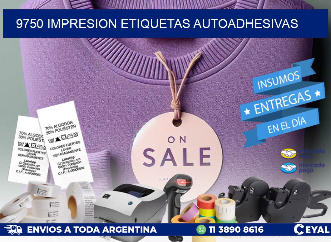 9750 impresion etiquetas autoadhesivas