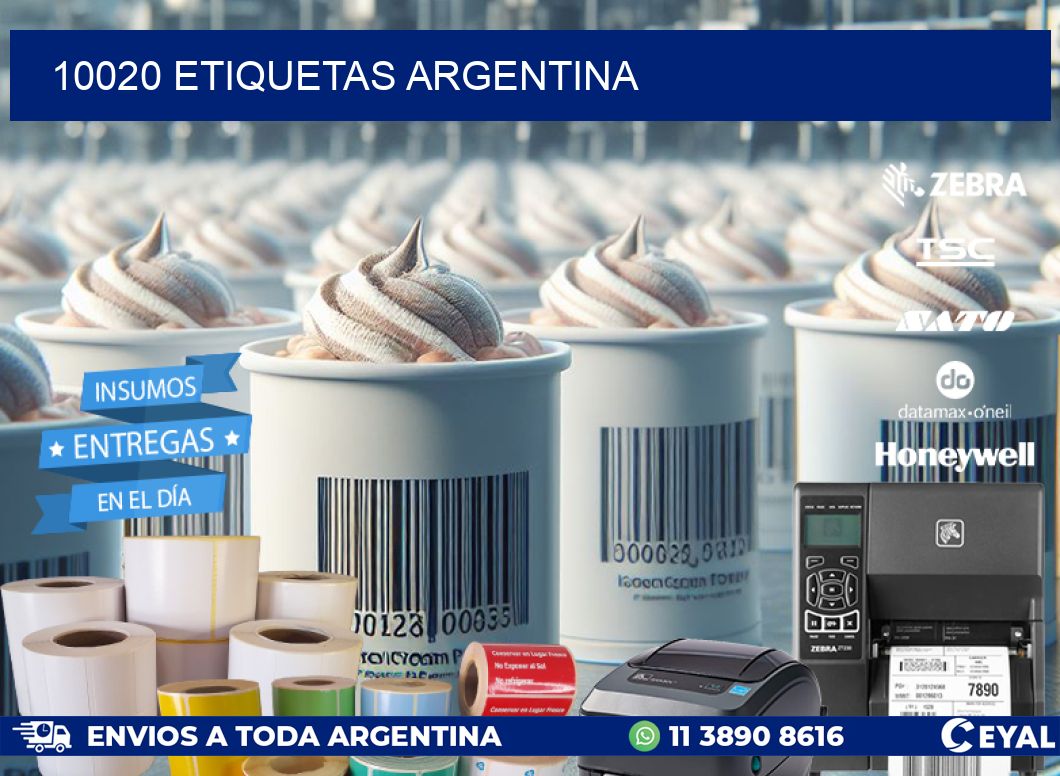 10020 ETIQUETAS ARGENTINA