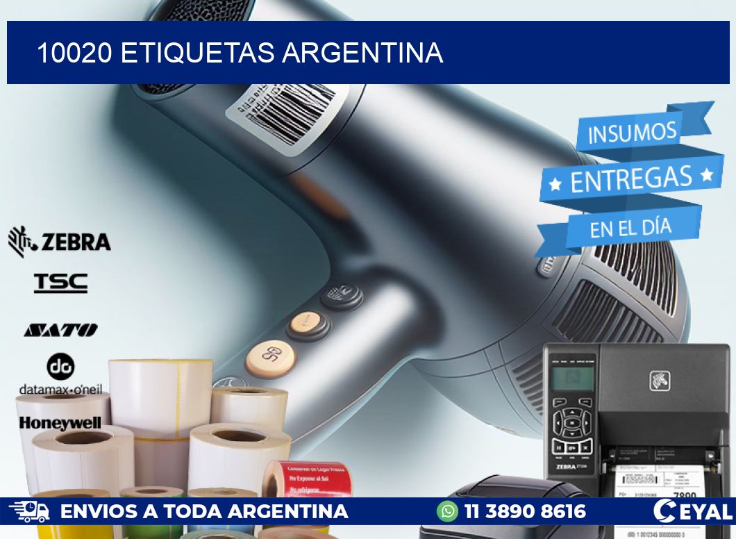 10020 ETIQUETAS ARGENTINA
